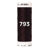 Amann Mettler Seralon naaigaren | 200m | 793 Mahogany Naaigaren SERALON - 200M - 0793 4012500037253